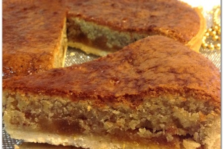 Фото к рецепту: Абрикосовый пирог " бейквелл " 