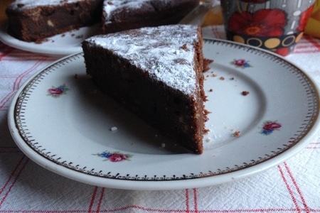 Фото к рецепту: Миссисипский шоколадный торт