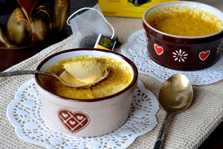Фото к рецепту: Крем-десерт со вкусом бергамота