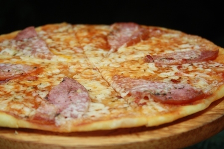 Сочная пицца в микроволновой печи за 5 минут