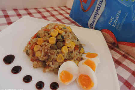 Фото к рецепту: Острый рис с перепелиными яйцами