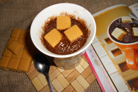 Фото к рецепту: Шоколадно-карамельный кекс (тест-драйв)