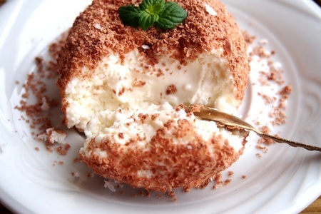 Фото к рецепту: Десерт "а-ля кокос"