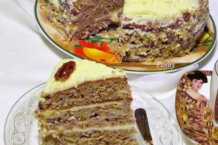 Фото к рецепту: Торт "колибри" (hummingbird cake)
