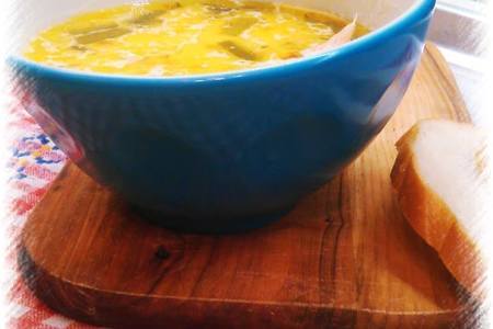 Фото к рецепту: Сырный суп "знатный супец"