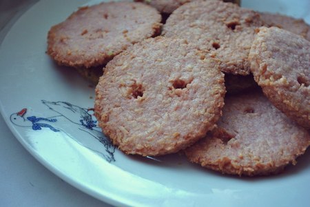 Кокосовое печенье «пятачки»