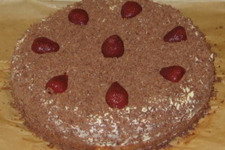 Фото к рецепту: Торт "шоколадный"