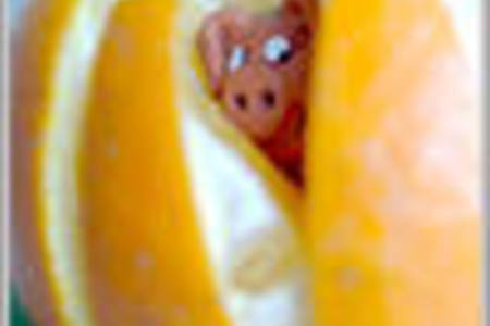 Фото к рецепту: Свинюшка с апельсинами