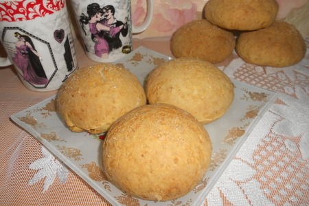 Фото к рецепту: Японские двойные булочки