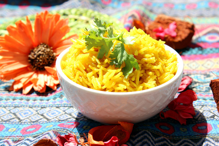 Фото к рецепту: Рис по-индийски