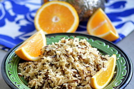 Пряный апельсиновый рис
