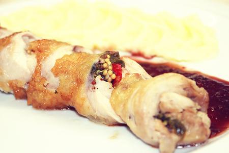 Фото к рецепту: Куриные окорочка в духовке рецепт ❣ курица пао-тао