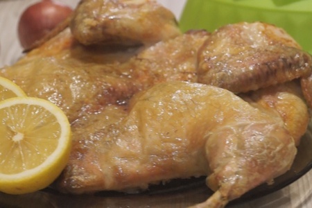 Фото к рецепту: Курица на соли за 5 минут + время на запекание. невероятно сочная