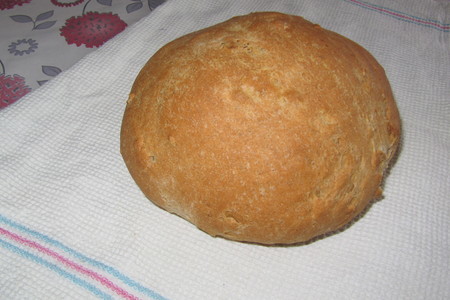 Фото к рецепту: Домашний ржаной хлеб с хрустящей корочкой