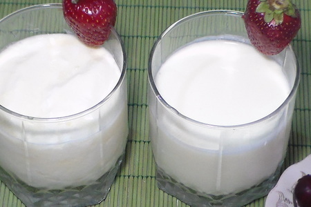 Фото к рецепту: Кефир из домашнего молока. вкусно и полезно