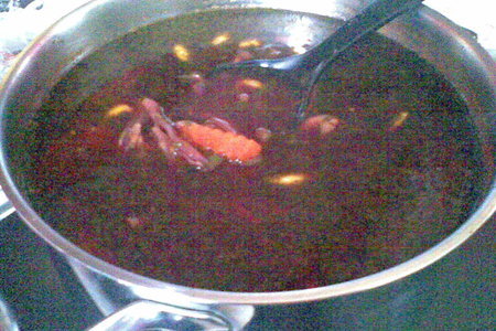 Фото к рецепту: Крем-суп "рубин"