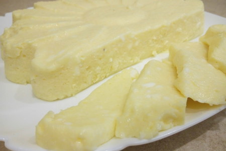 Фото к рецепту: Рецепт сыра в домашних условиях