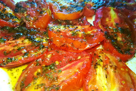 Вяленые помидоры за 30 минут в микроволновке