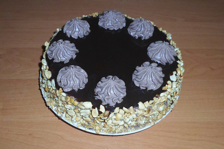 Веганский шоколадный торт (постный)