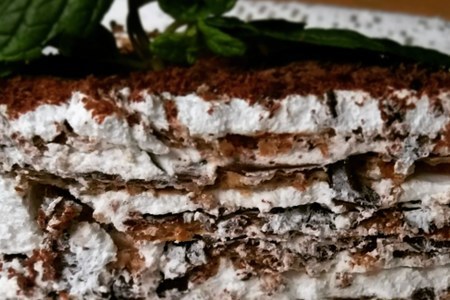 Фото к рецепту: Итальянский ореховый торт практически без муки