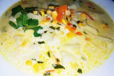 Фото к рецепту: Суп с плавленым сыром