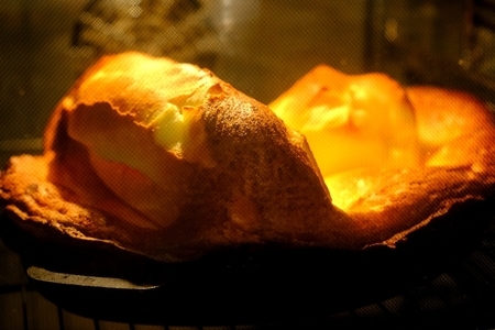 Фото к рецепту: Взрывной блинчик "голландская крошка"