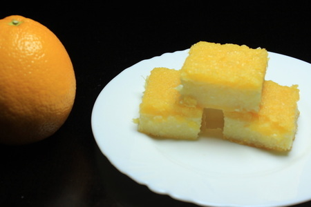 Фото к рецепту: Апельсиново-творожный десерт