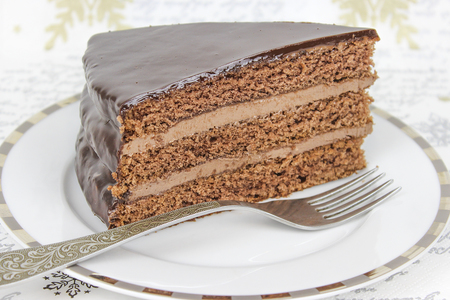 Классический шоколадный торт "прага"