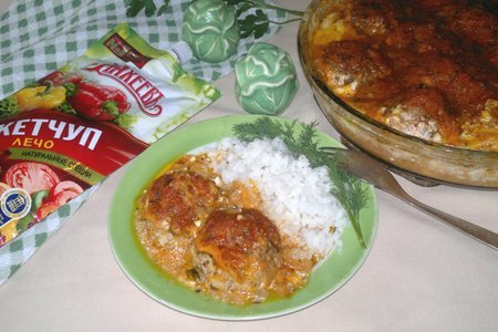 Тефтели с чечевицей в сметанно-томатной заливке, "махеевъ", россия