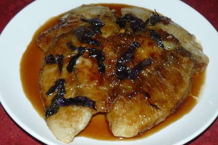Филе тилапии под медово-соевым соусом