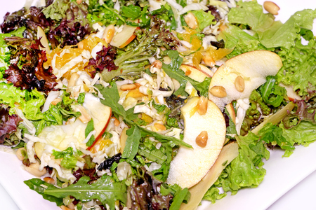 Зеленый салат для похудения