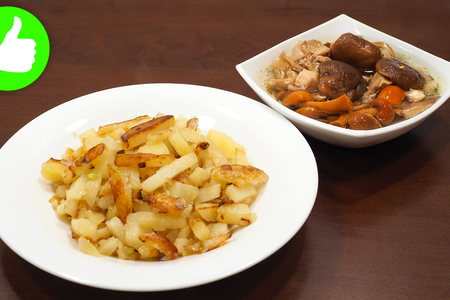 Фото к рецепту: Жареная картошка