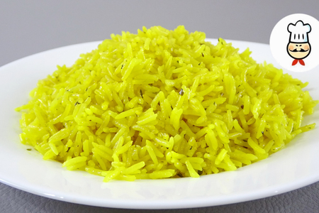 Фото к рецепту: Рассыпчатый рис с куркумой