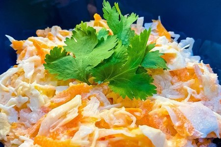 Фото к рецепту: Необыкновенный капустный салат "коул-слоу"