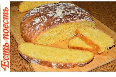 Фото к рецепту: Тыквенный хлеб