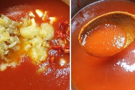 Фото к рецепту: Домашний кетчуп, без уксуса и крахмала