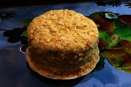 Торт "наполеон" по забытому рецепту и с нестандартным кремом