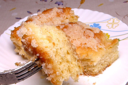 Фото к рецепту: Сахарный французский пирог