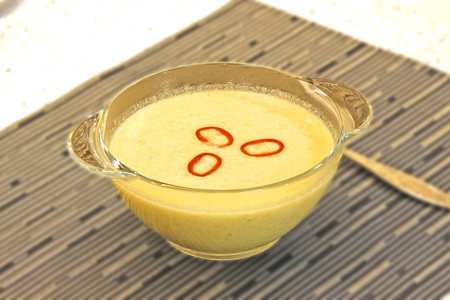 Фото к рецепту: Куриный суп-пюре: исключительно полезный, лёгкий и сытный