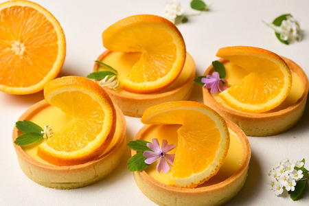 Апельсиновые тарты