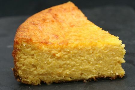 Пирог на кукурузной муке с сыром