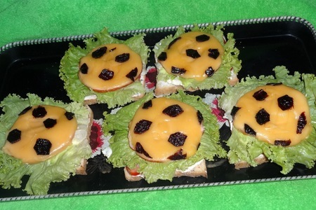 Горячие бутерброды "мячики" #накормишкольника