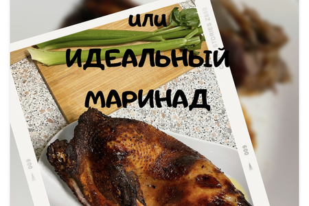 Фото к рецепту: Утка в рукаве - вкусный маринад
