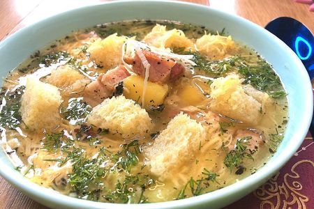 Фото к рецепту: Чеснечка - чесночный суп