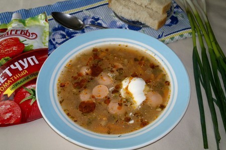 Суп с колбасой "махеевъ" #махеевъ