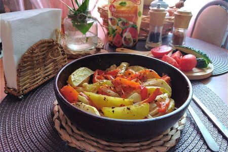 Пряные овощи, запечённые в майонезе #махеевъ