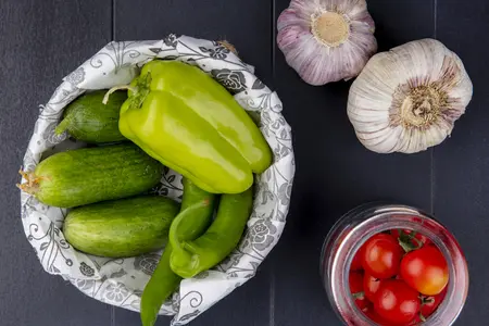 Огурцы с болгарским перцем на зиму Огурцы с болгарским перцем на зиму