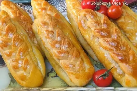 Пирожки "колоски" Пирожки "колоски"