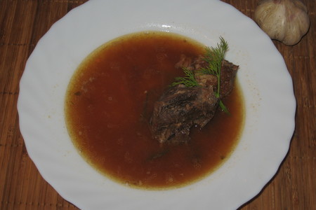 Фото к рецепту: Хашлама(мясо на овощном бульоне)