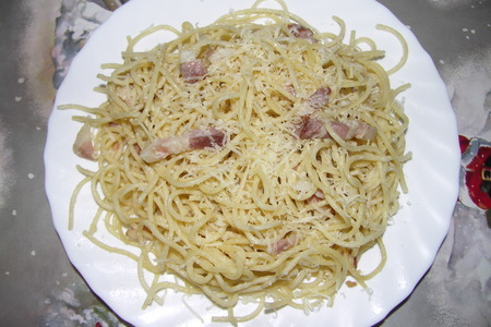 Фото к рецепту: Спагетти карбонара.